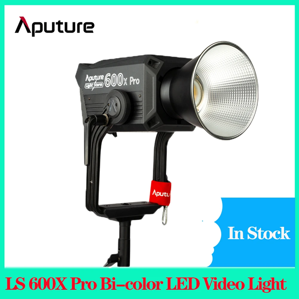 Aputure LS 600X Pro Bi-color LED Video Light 2700K-5600K 600W Professional Photography Lights V-Mount Photo Studio Light