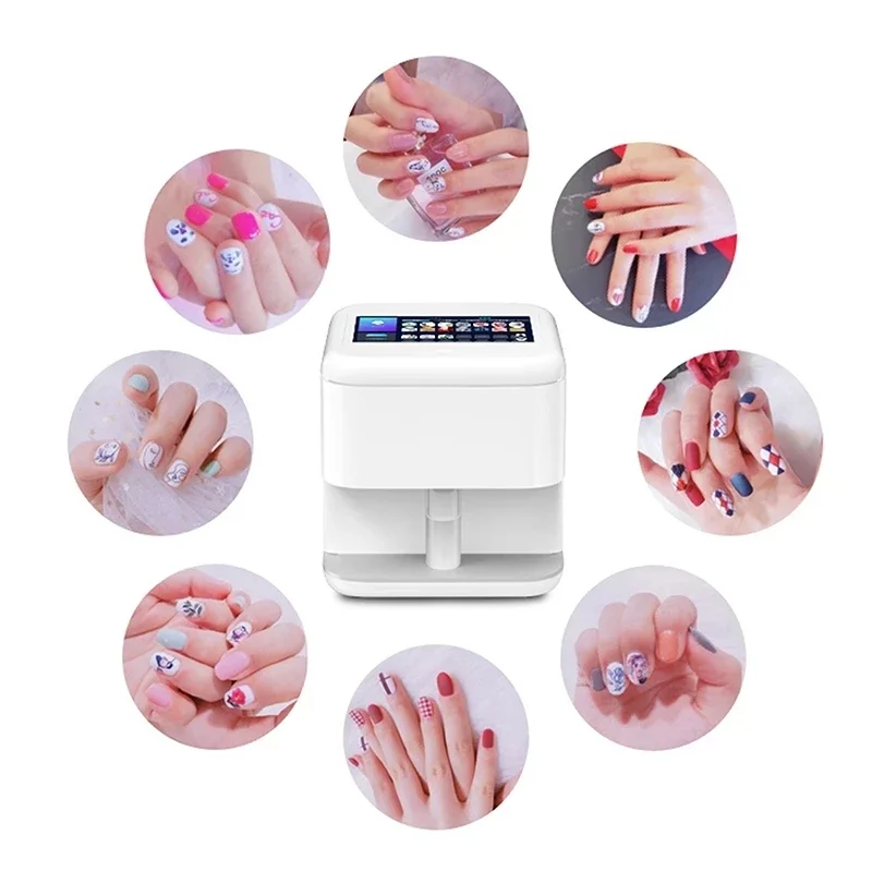 2020 New 3D Nail Printer Warehouse 3D Digital Nail Art Digital Nail Printer Machine