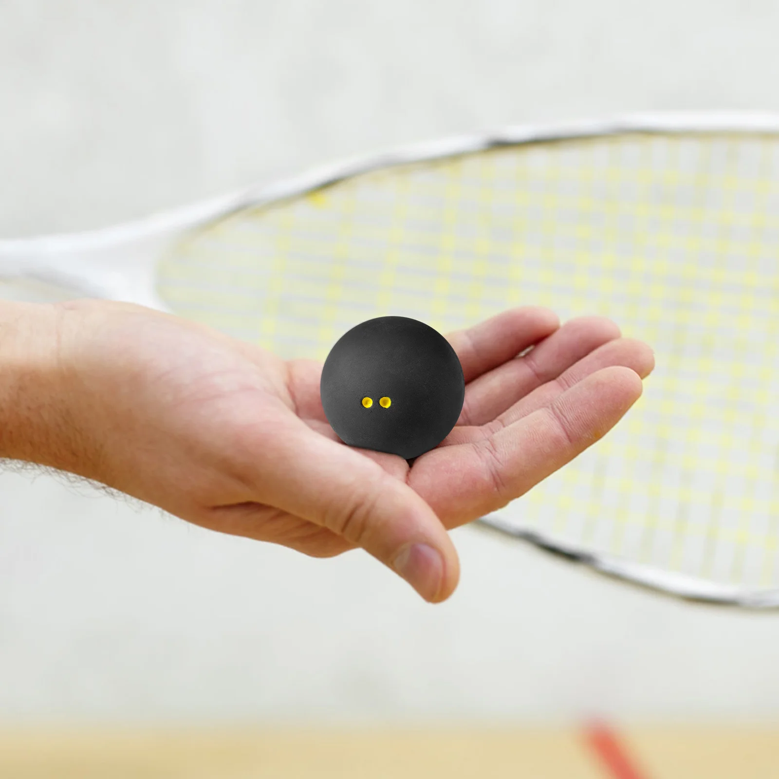 

Match Squash Small Ball High Elasticity Professional Racket Balls Rubber Single Dot