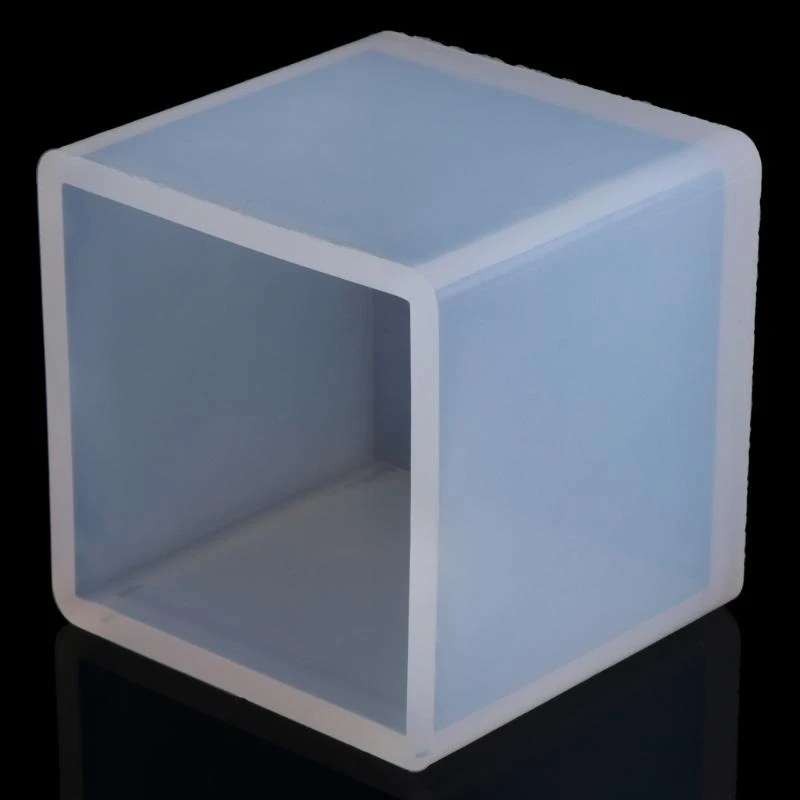Easy to Use Square Cube Sturdy Silicone Mould Craft Supplies for Handmade Art Accessory Portable and Precise Daily Use