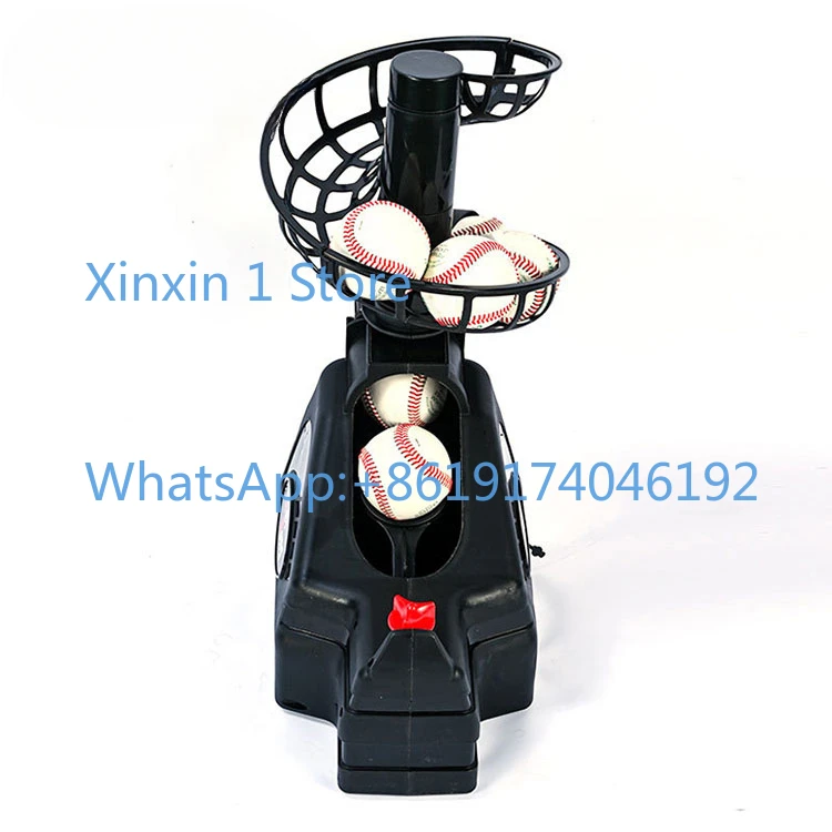 5 Seconds Rate Force/Angle Adjustable Soft Ball Foaming Baseball Pitching Outdoor Self Training Service Machine
