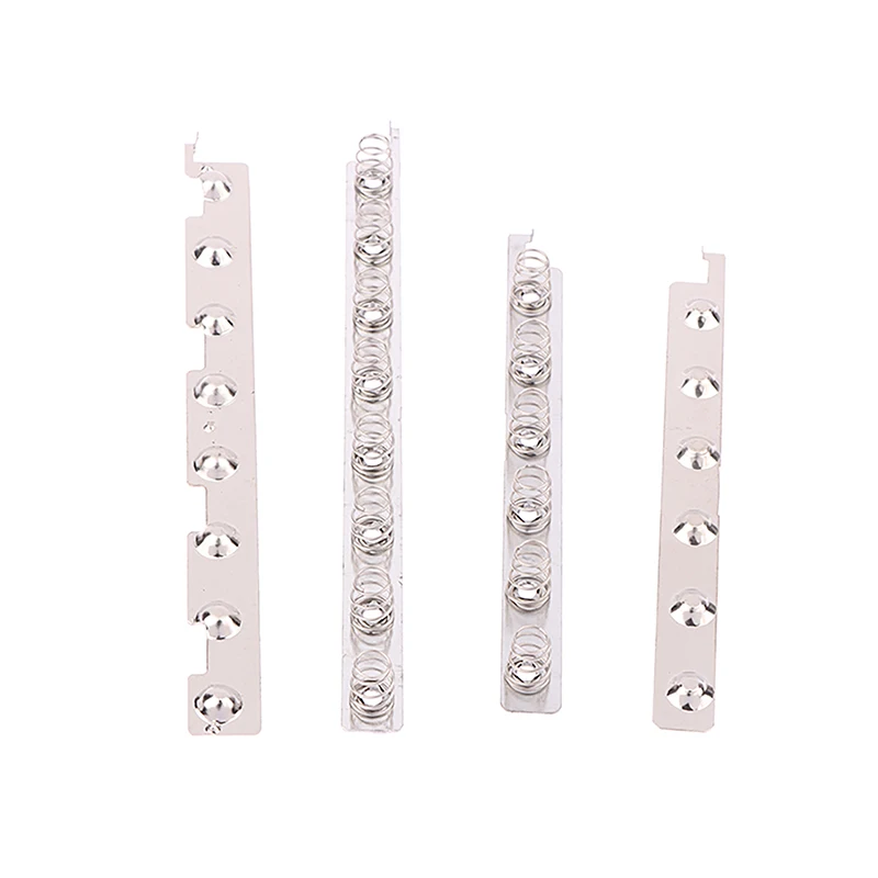 2Pcs DIY 18650 Battery Spring steel Mobile Power Connection Nickel-plated Charging Solderless Positive And Negative Spring Parts