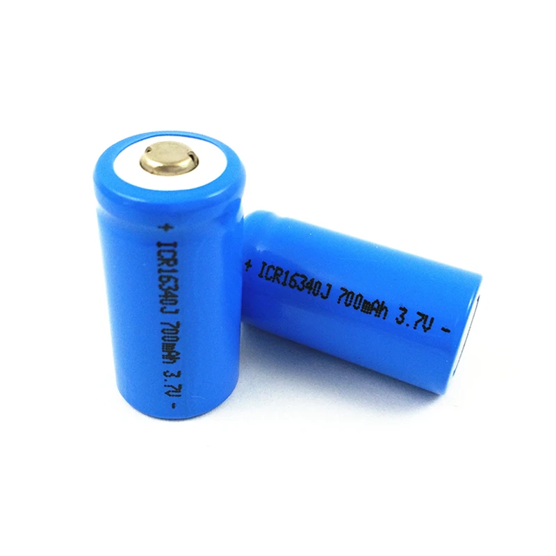 2pcs/lot 3.7V 123A Large Capacity Lithium Battery For Flashlight Accessories