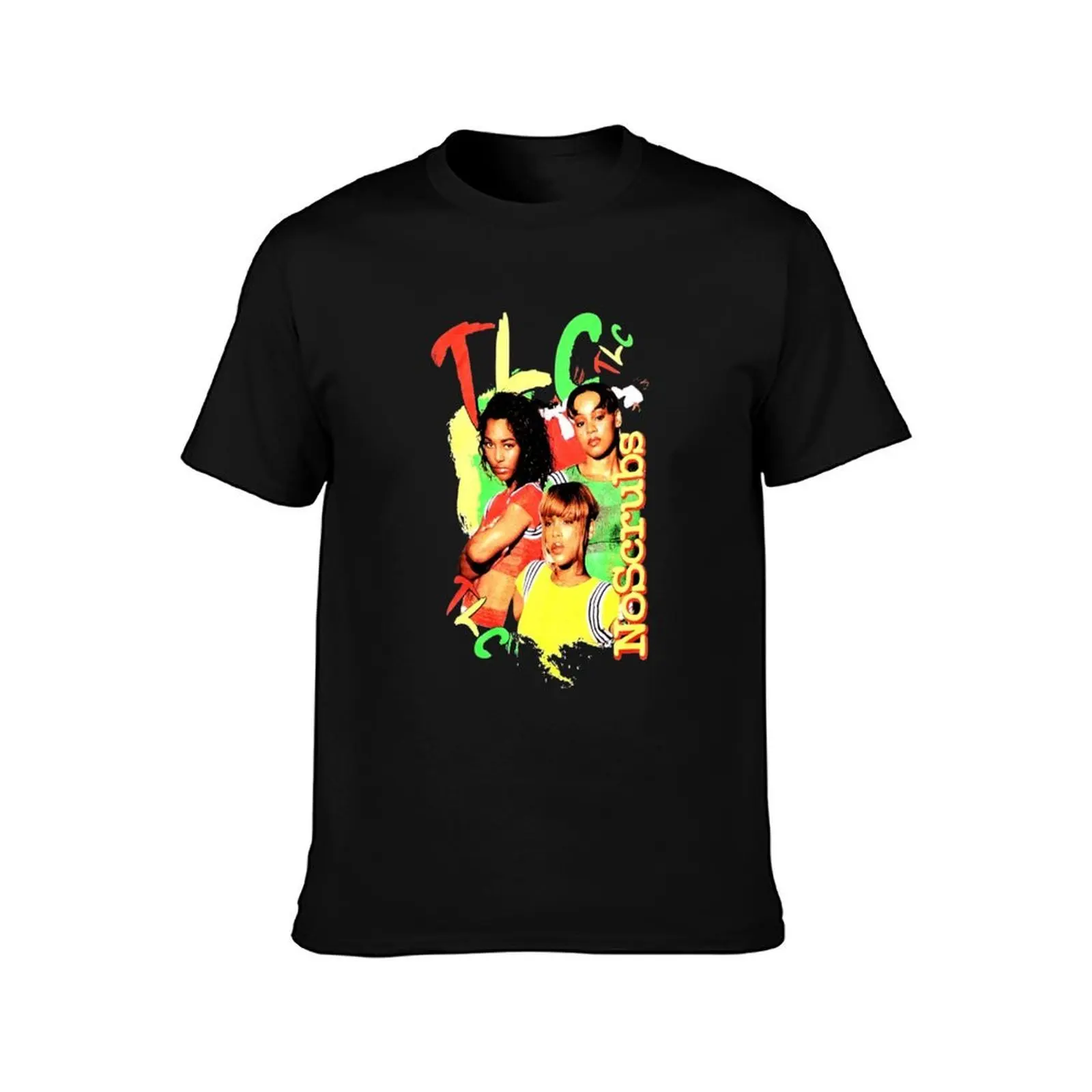 TLC-No-Scrubs-Photo- T-Shirt Comfortable Workout Short Sleeve Shirt T-Shirt