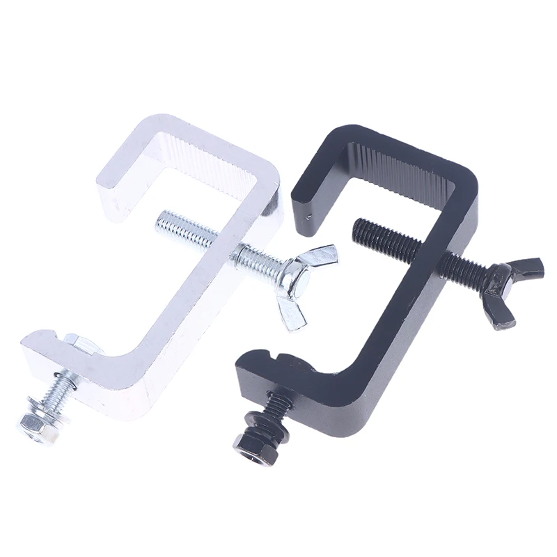 1pcs 15-41mm Pipe Square Tubes Clamps Aluminum Alloy Clamp Truss Mounting Hooks For Stage Lighting Effects Fair Event image 5