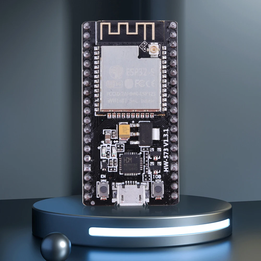

Плата NodeMCU-32S Беспроводной модуль Wi-Fi + Bluetooth-совместимый модуль последовательного порта Поддержка WPA/WPA2/WPA2 Enterprise/WPS Шифрование