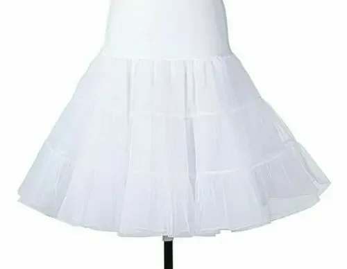 

In Fashion Elegant Tutu Skirts Swing Rockabilly Petticoat Underskirt Fluffy Wedding Bridal Vintage