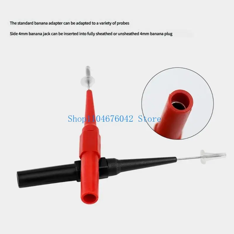 5asd Corrosion Resistant Electrical Test Tips Metal Tip Automotive Diagnostic Tool Pair For Multimeter & Current Devices