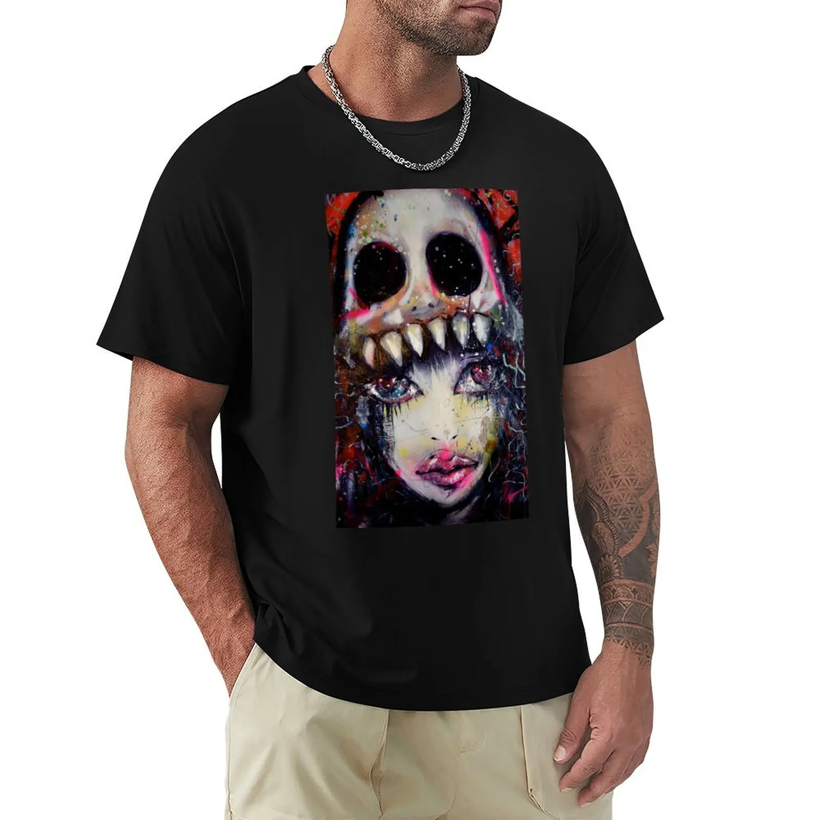 Jitter Bug T-Shirt Trendy Pattern T-Shirt for Men