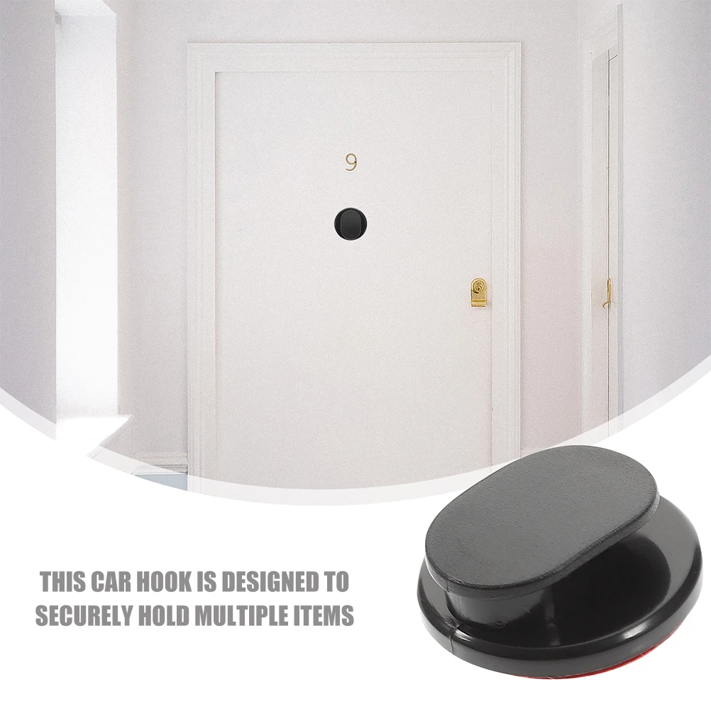 

5pcs Car Seat Back Hidden Multifunctional Hook For Keys Sunglasses Storage Organizer Auto Interior Accessories Adhesive Car Hook