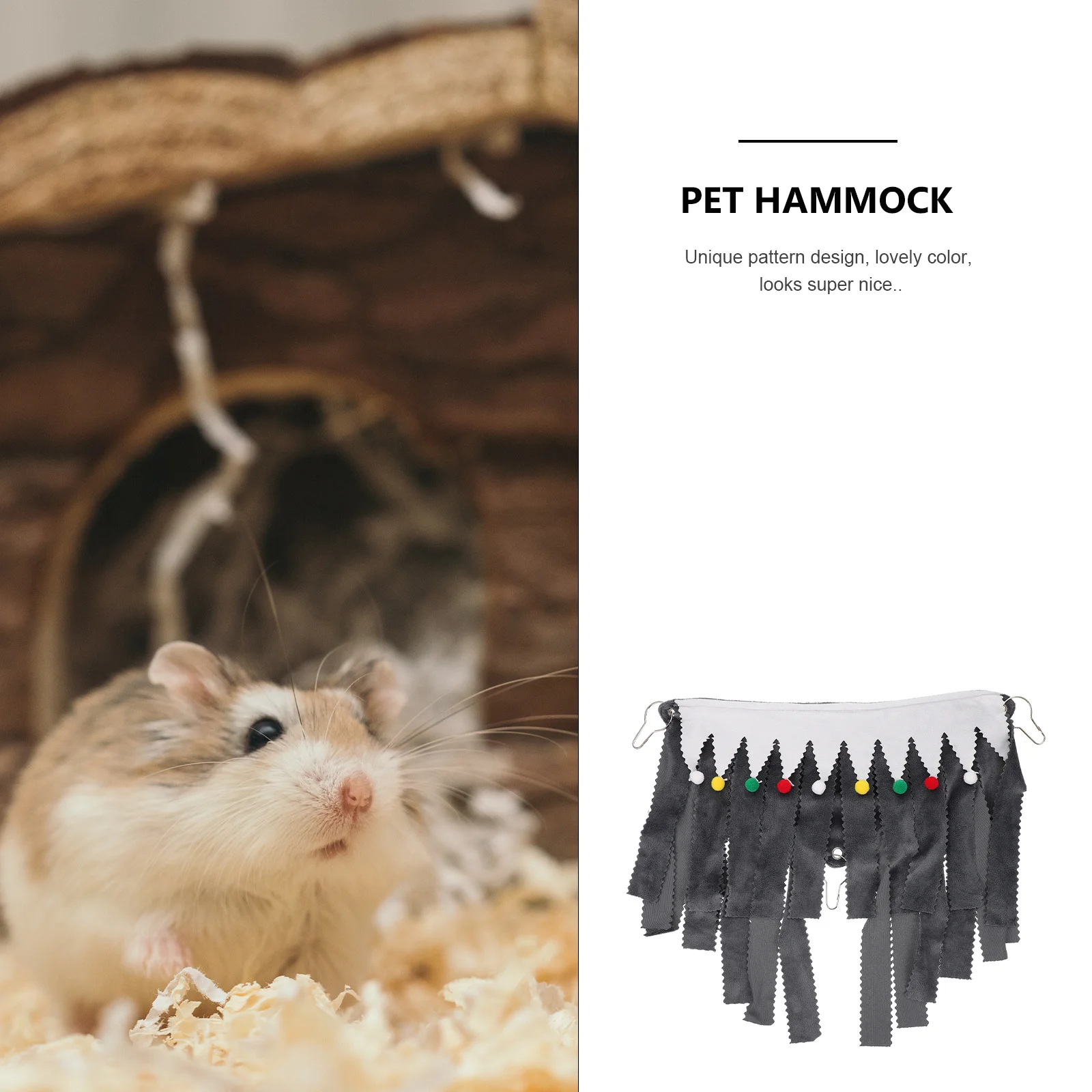 

1 set Pet Hideout House For Small Animals Premium Hamster Corner Hideaway Tent Easy Install Cage Accessory For Chinchilla
