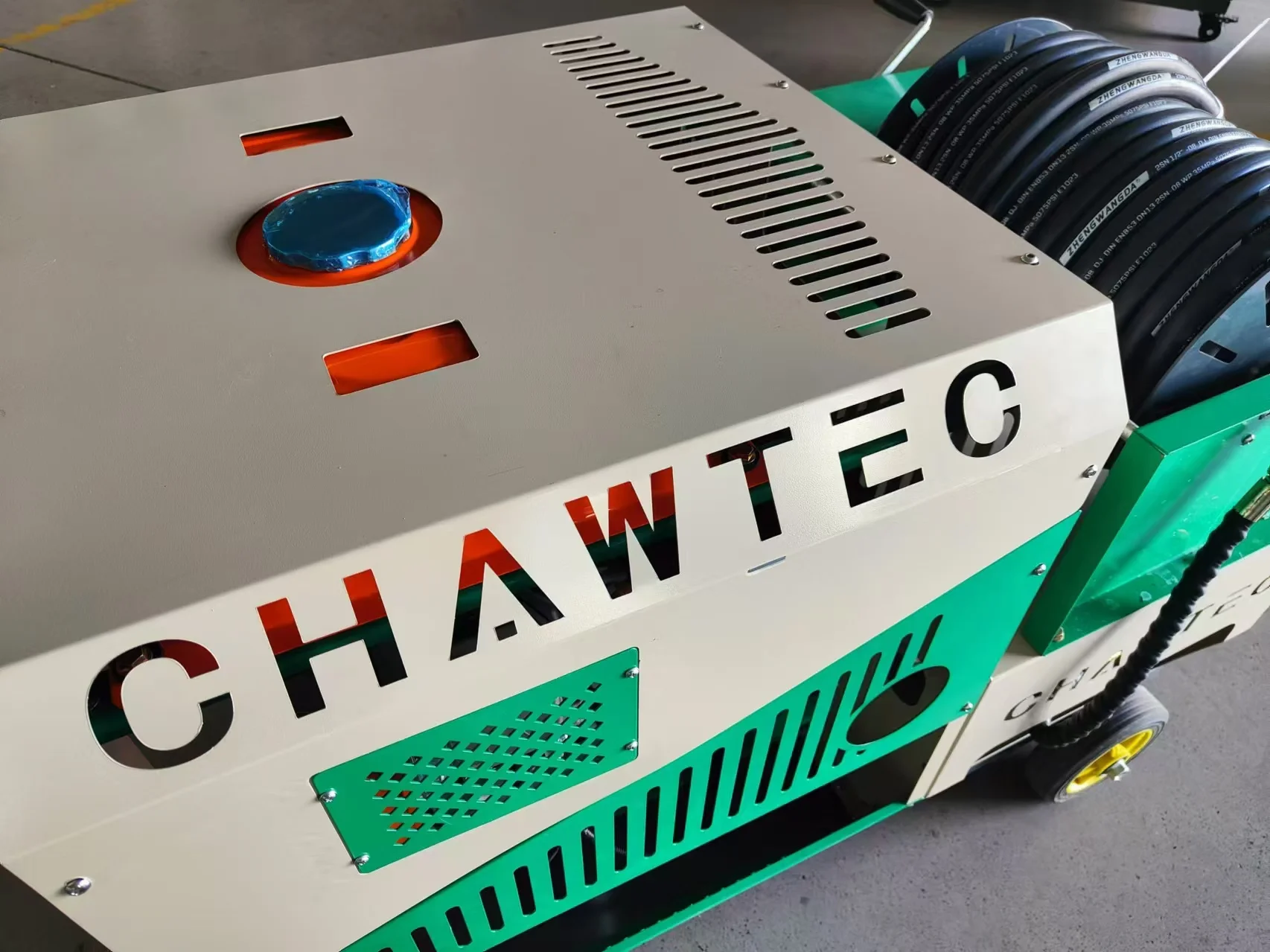 Chawtec Factory Direct Sewer Jetter 170bar 50lpm 13gpm High Efficiency High Pressure Sewer Jetter