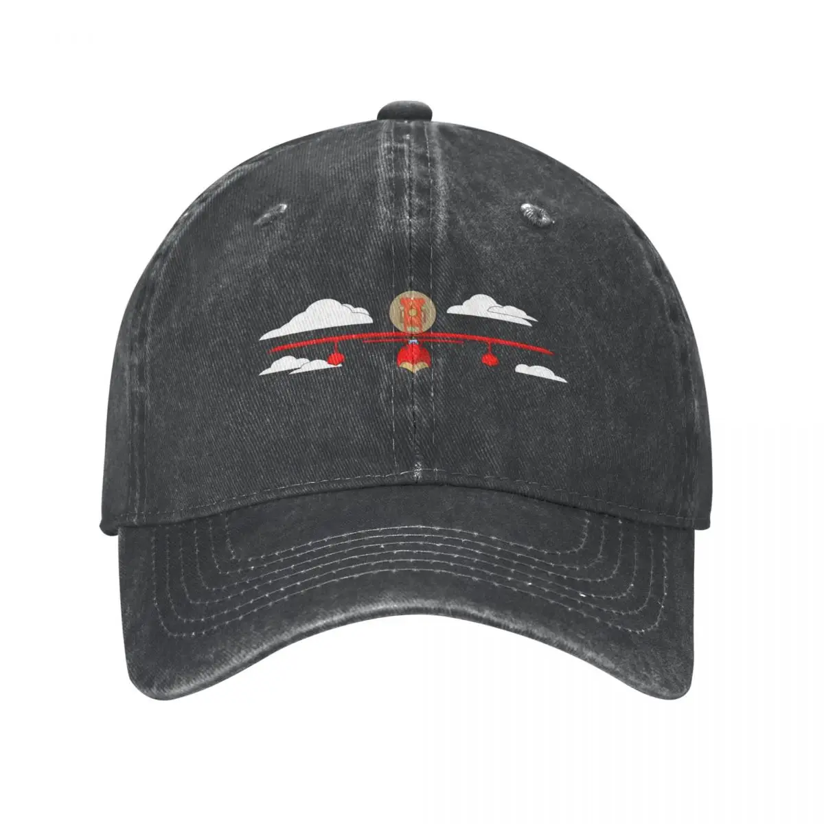 Crimson Pig Red Plane Cowboy Hat funny hat Designer Hat New In The Hip Hop Woman Men's