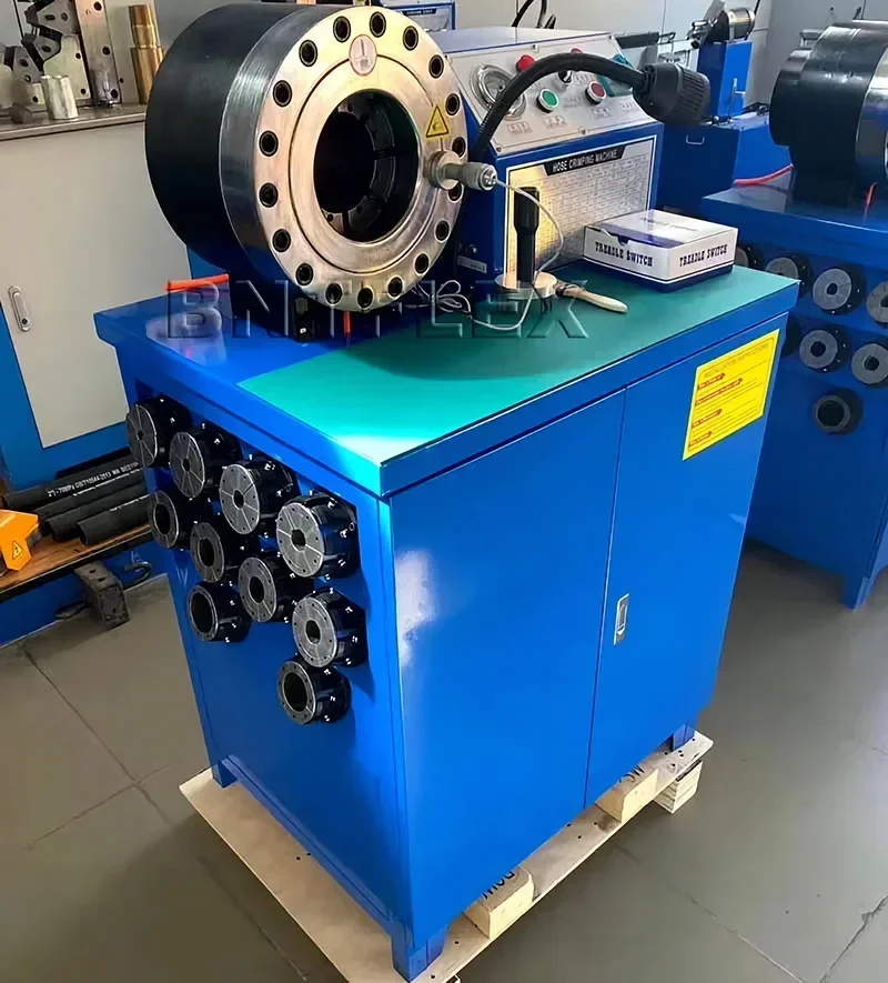 ماكينة تجعيد ممتازة عالية الجودة مكشكش هيدروليكي P20 P32 BNT50 ماكينة تجعيد الخراطيم الهيدروليكية سلك كابل خرطوم فرامل قبل