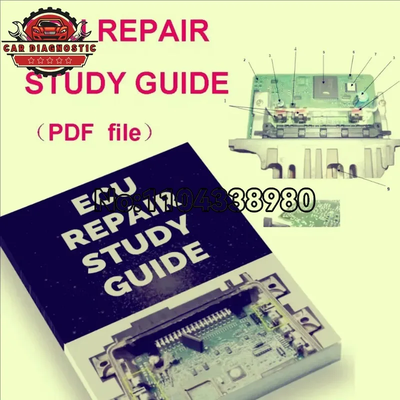 ECU Teaching EPROM TEST Progranm SMD Simulator RESISTORS SOCKET Car Diag Tool File Software ECU Repair Module Course Study Guide