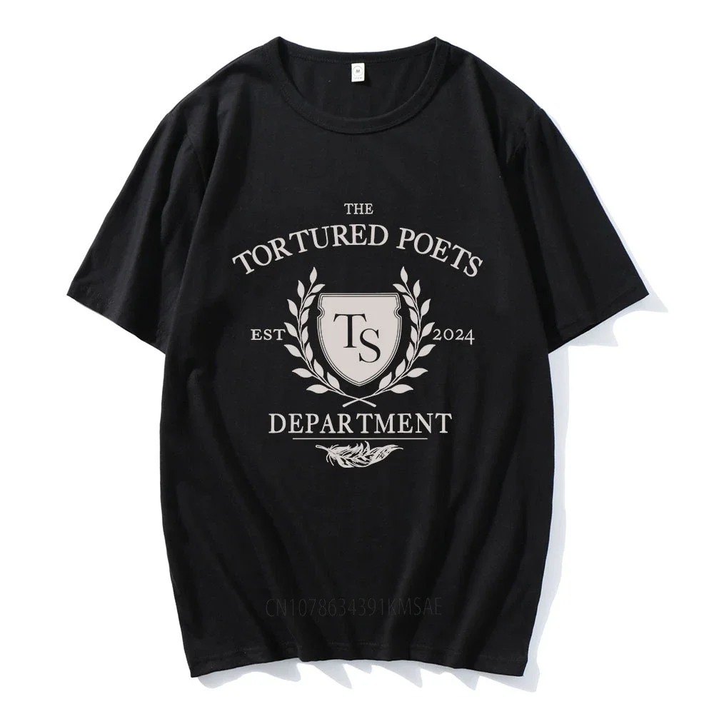 Album The Tortured Poets Department TTPD T-shirts Graphic Printing Tee-shirt Cotton High Quality Men/Women Shirt Camiseta Hombre