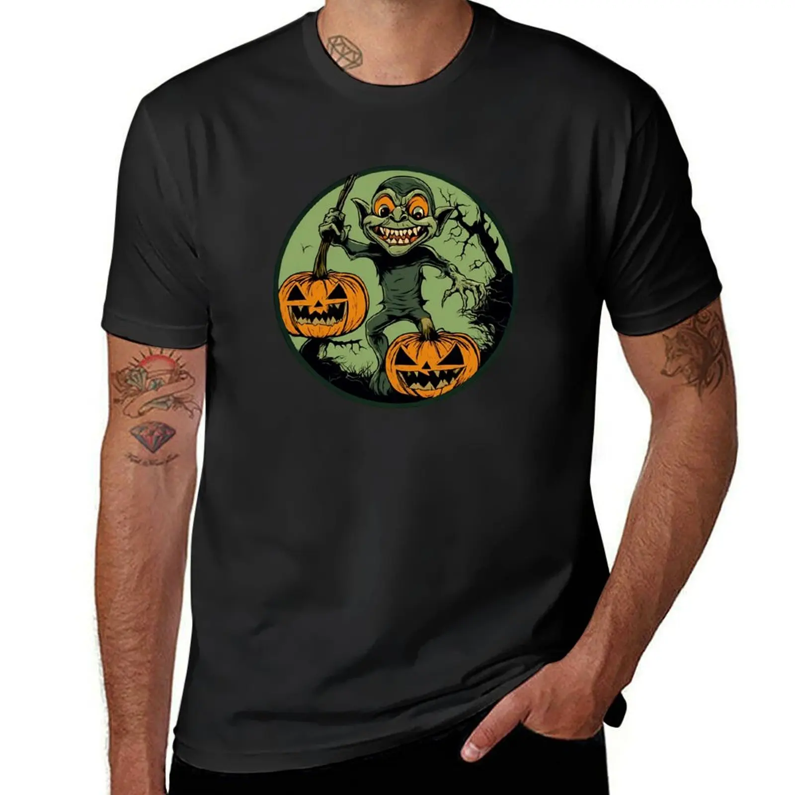 Gremlin's Harvest T-Shirt tees korean fashion mens graphic t-shirts pack