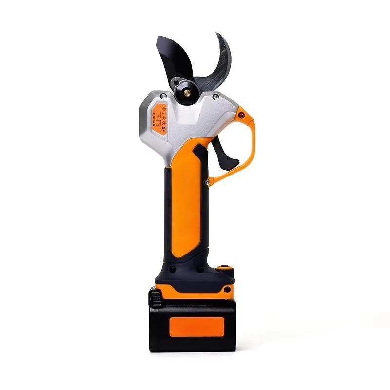 Using 350W Lithium Tree Pruner with 4A Electric Pruning Scissors for Finger Protection Lithium Battery Scissors