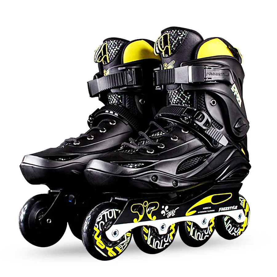 Original Freestyle M3 Professional Inline Roller Skates Adult Kids Shoes Slalom Sliding Free Skating FSK Racing Street Patines