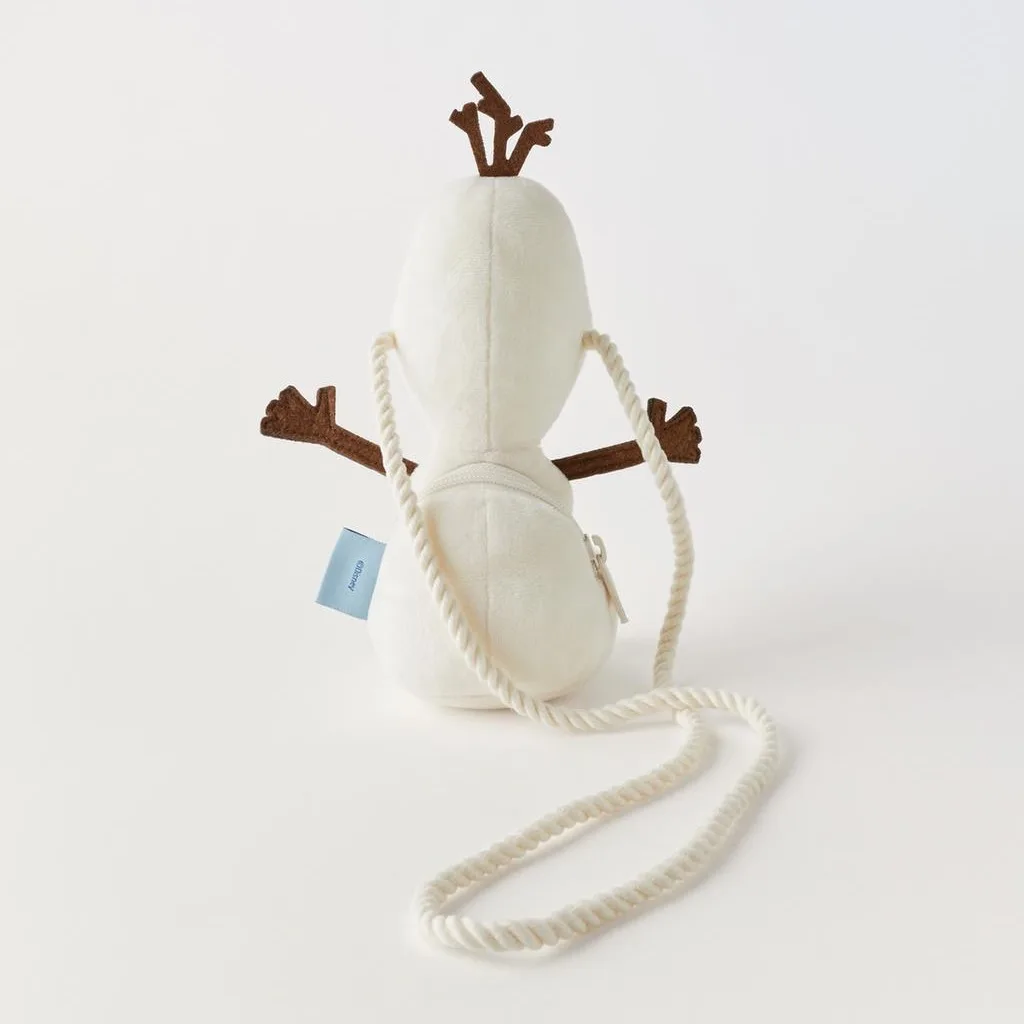 Disney 26 cm Cartoon cute Olaf plush toys  Creativity Stuffed Plush bag Toys Kids Birthday girlfriend Gift