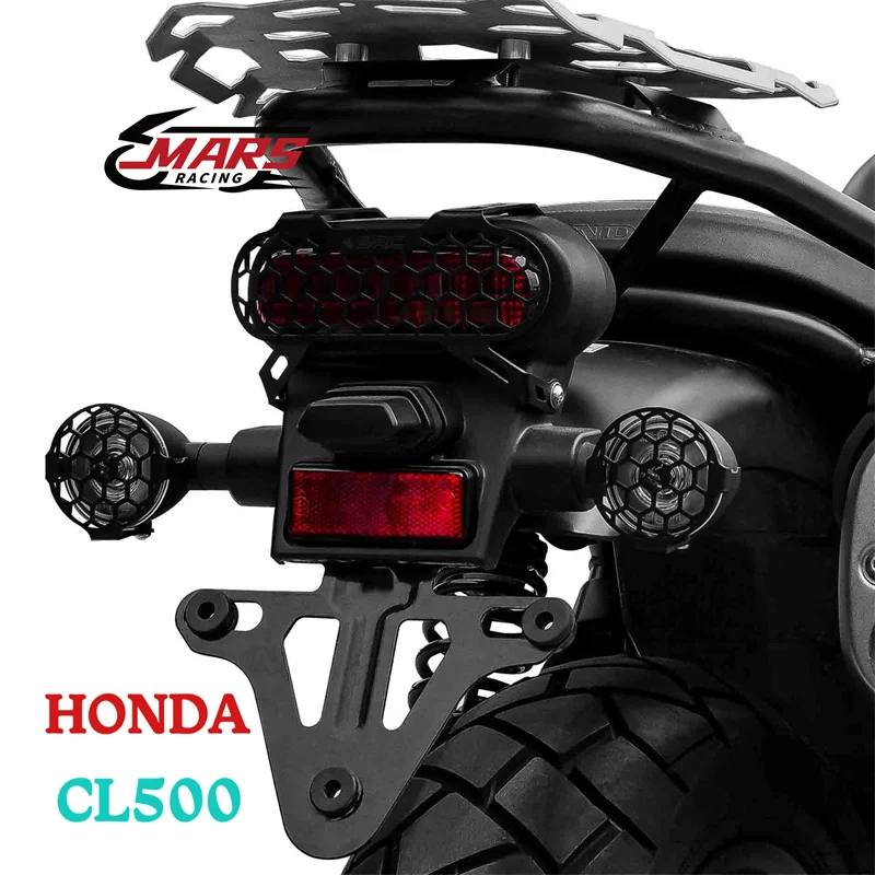 For Honda CL500 cl500 2023 2024 2025 Motorcycle Accessories Rear lamp cornering lamp Light Grille Guard Cover Protector