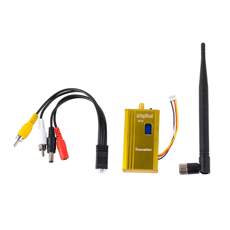 

A45F-1.2G 1.3G 1.5W FPV VTX 8CH 1500MW Audio Video Transmitter For FPV Quadcopter RC Drone