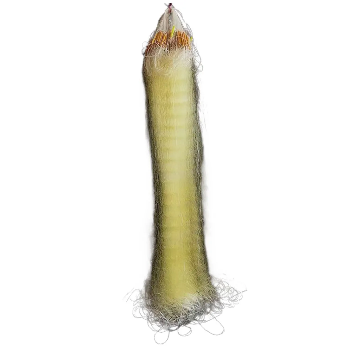 POUI COME DREAM Strong Monofilament Nylon Fishing Gill Net Environmentally Wood Buoy Single Layer Fish Net,Mesh 50mm to 75mm