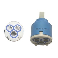 Diameter 35mm ceramic faucet filter replacement, single handle kitchen sink shower faucet parts diameter 1.38/35mm