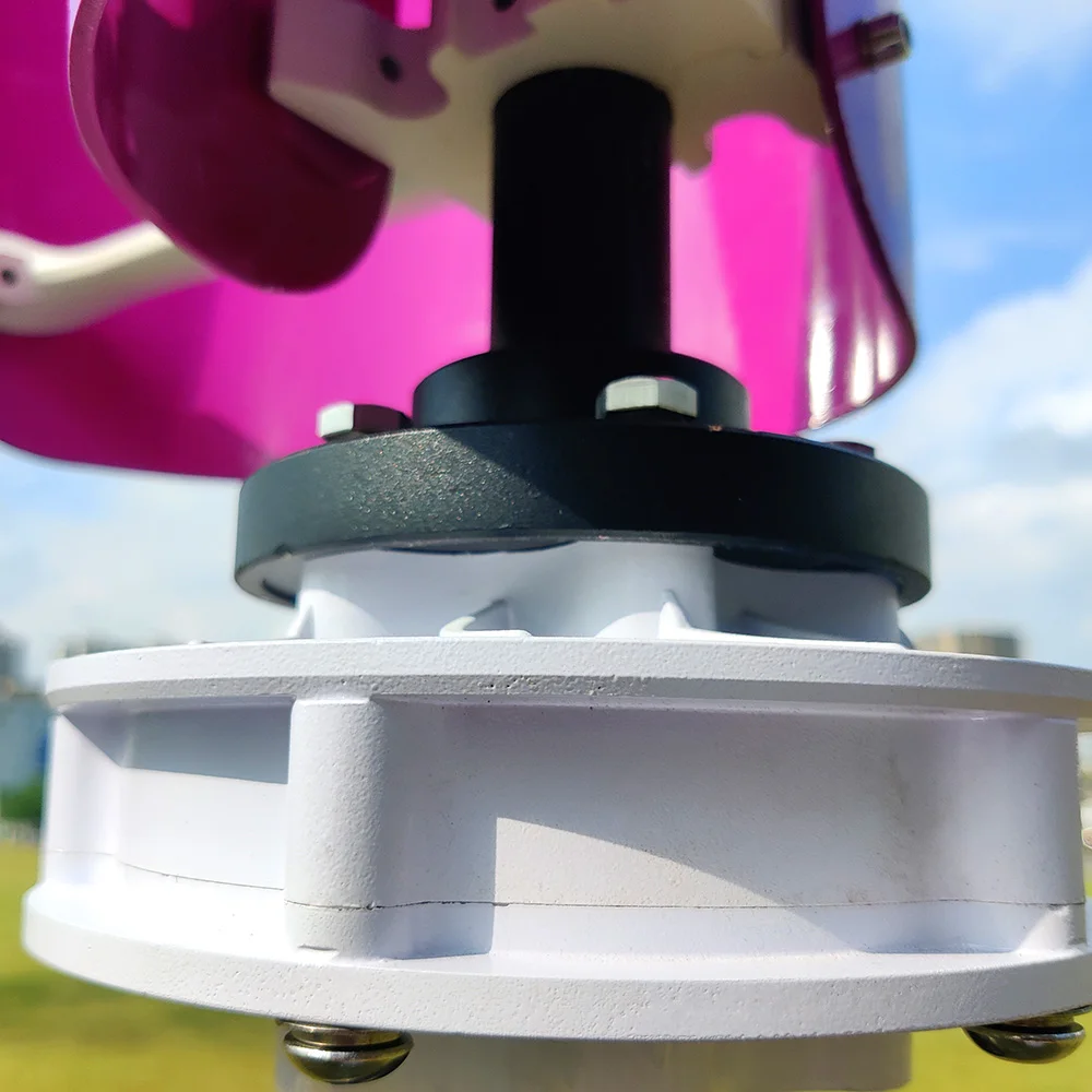 Imagem -04 - Smart Windmills Generator Sistema de Turbina Eólica Vertical Usina de Energia com Carga Mppt Controlador Híbrido 12v 24v 48v 800w 1000w