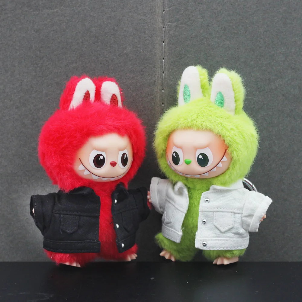 

Doll Clothes For Labubu Trendy Jacket For Outfit Change Accessory For 10cm 4.0 Mini Heart Code Limited Series