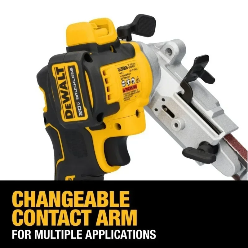 DEWALT DCM200N Brushless Cordless Bandfile Belt Sander Shifting 20V MAX High Power Multifunctional Dewalt Power Tools DCM200