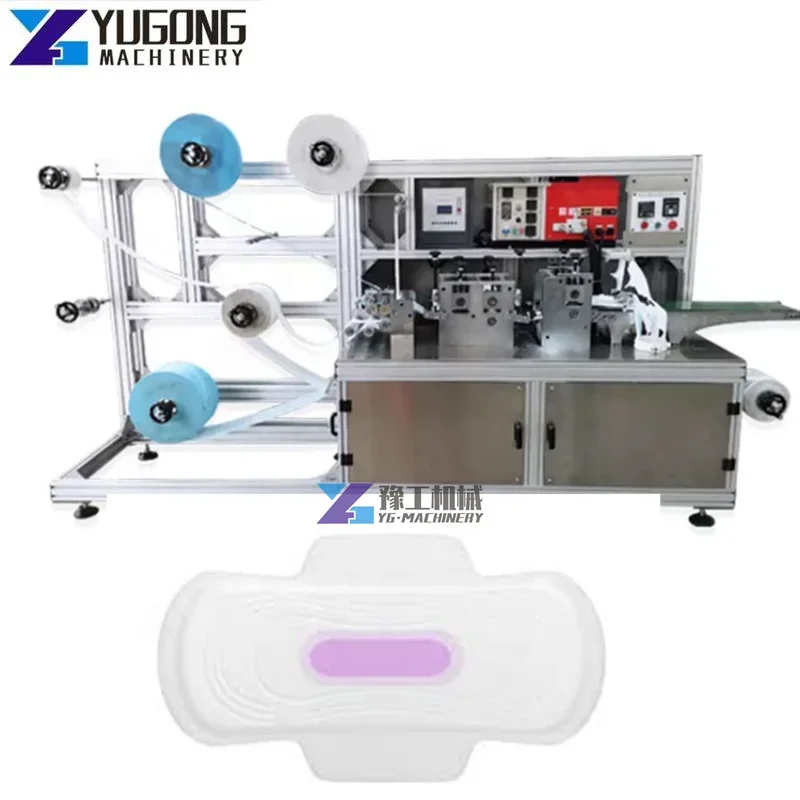 Automatic Lady Sanitary Napkin Machine Low Cost Sanitary Napkin Making Machine Pad Production Line for Sale