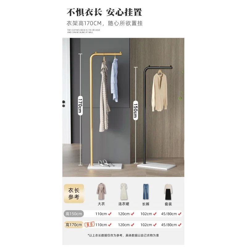 custom，Customized Golden Garment Display Rack Clothes Display Racks And Stands