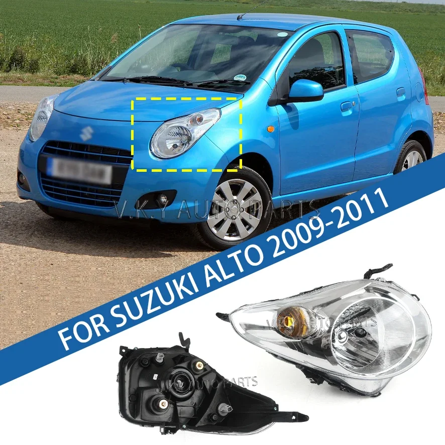 

For Suzuki Alto 2009 2010 2011 2012 Front Bumper Head Light Headlamp Driving Headlight Turn Signal Light