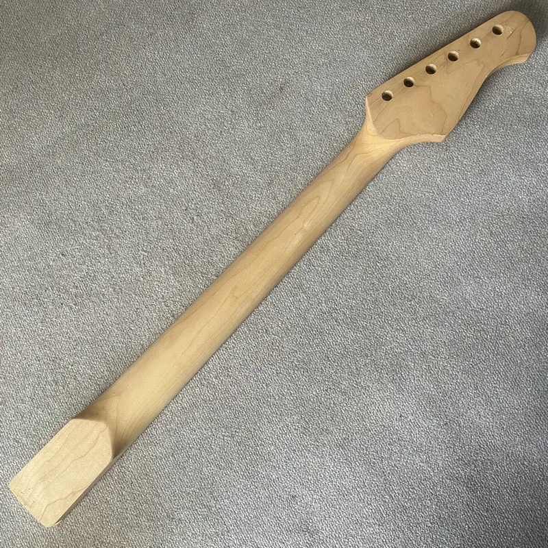 JN452 Mano sinistra genuina HB 6 corde ST manico per chitarra elettrica 22 tasti in legno di acero 648MM bilance corte parte fai da te