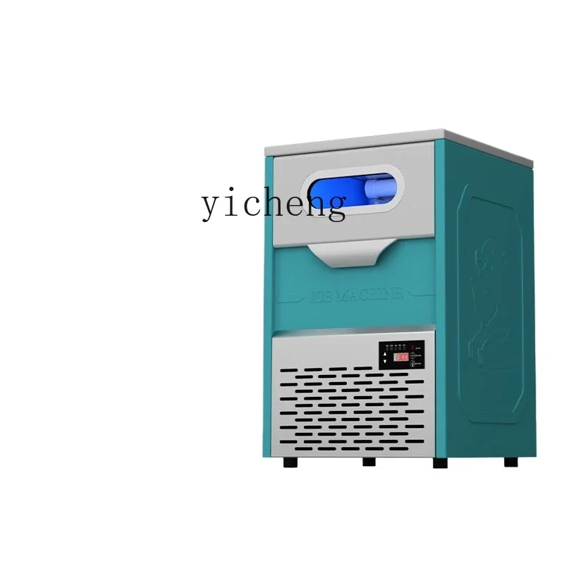 

Коммерческий льдогенератор TQH, большой магазин чая с молоком, машина для изготовления кубиков льда в форме полумесяца, автоматическое изготовление льда