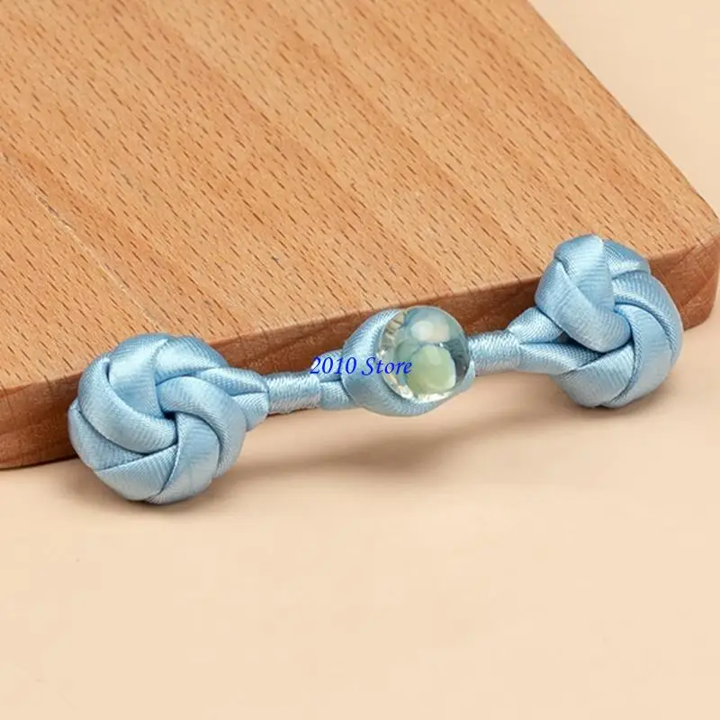 

F3MF Chinese Knot Frogs Buttons Sewing Buttons Fasteners Elegant Handmade Buttons