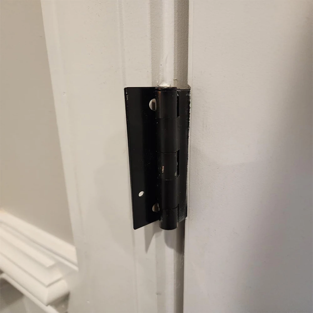 10 piece stainless steel door hinge spacers to aid in door hinge repairs by filling gaps and improving hinge stability over time