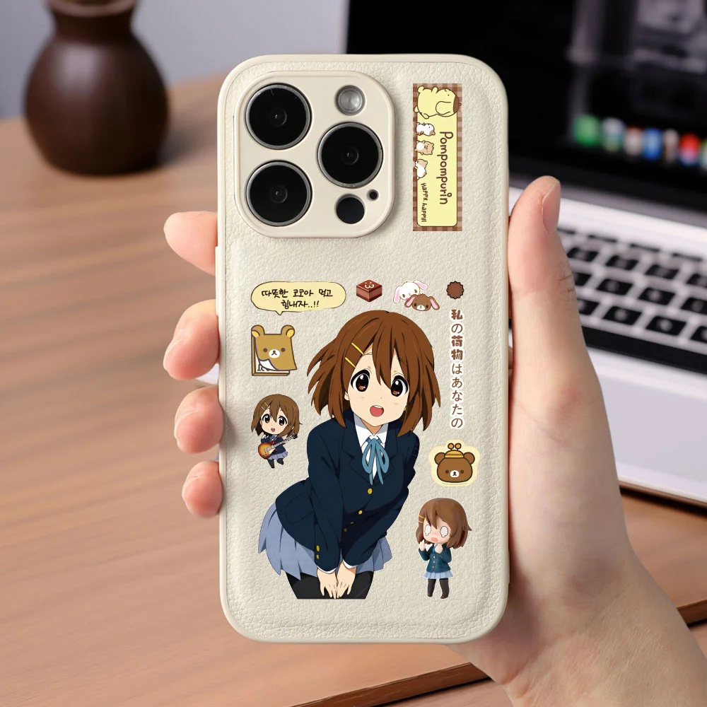 8/16 Blätter Cartoon Cute K‑ON! Puzzle-Aufkleber aus PVC-Material, personalisierte DIY-Aufkleber für Telefon, Notizbuch, Scrapbook, wasserdicht, für Kinder – Detail 3