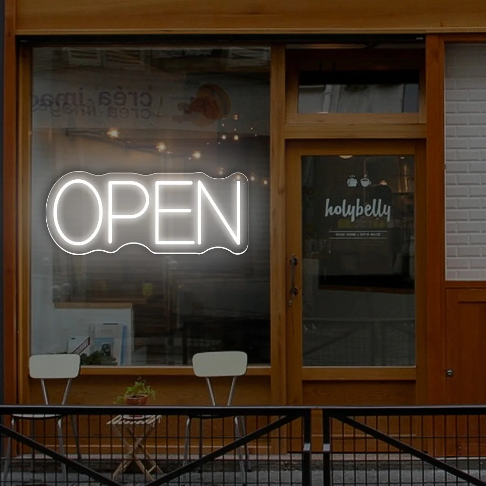 12 لون مفتوح النيون مرحبا بكم في تخزين علامة متجر متجر مصباح ليد ترحيب متجر مفتوح علامة مخصصة ليلة ضوء جدار ديكور #3