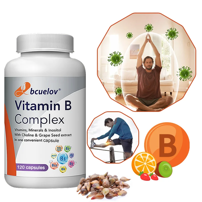 

Комплекс витамина B — с фолиевой кислотой, поддержкой иммунитета, способствует здоровье мозга и нервную систему, повышает энергию и улучшает оповещение