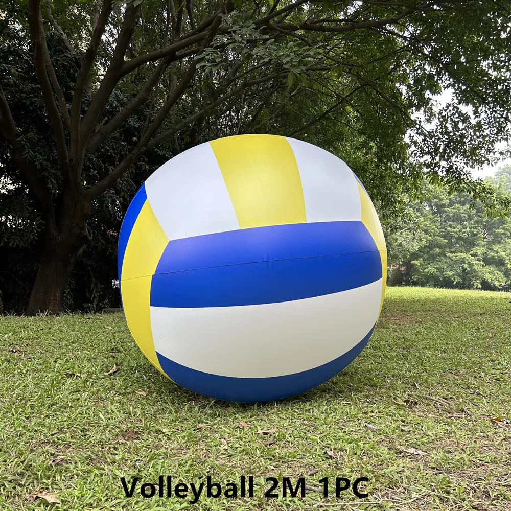 

2M Balloon,Big Football Outdoor Beach Ball,Water Toy Interactive Game Play Volleyball,Kindergarten Inflatable Ball