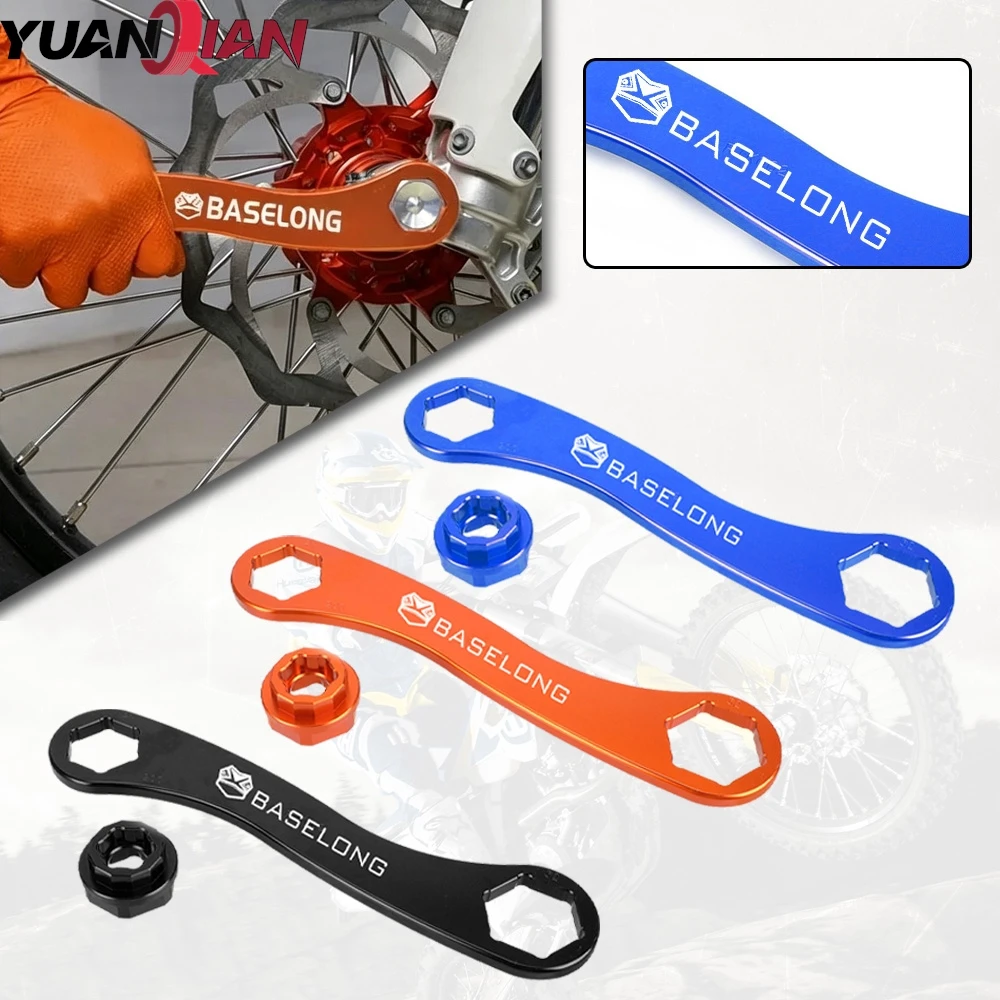 17-27-32mm For KTM 125EXC 200EXC 250EXC 300EXC 400EXC 450EXC 500EXC 525EXC 530EXC 1998-2026 Axle Wrench Spanner Wheel Nut Tool