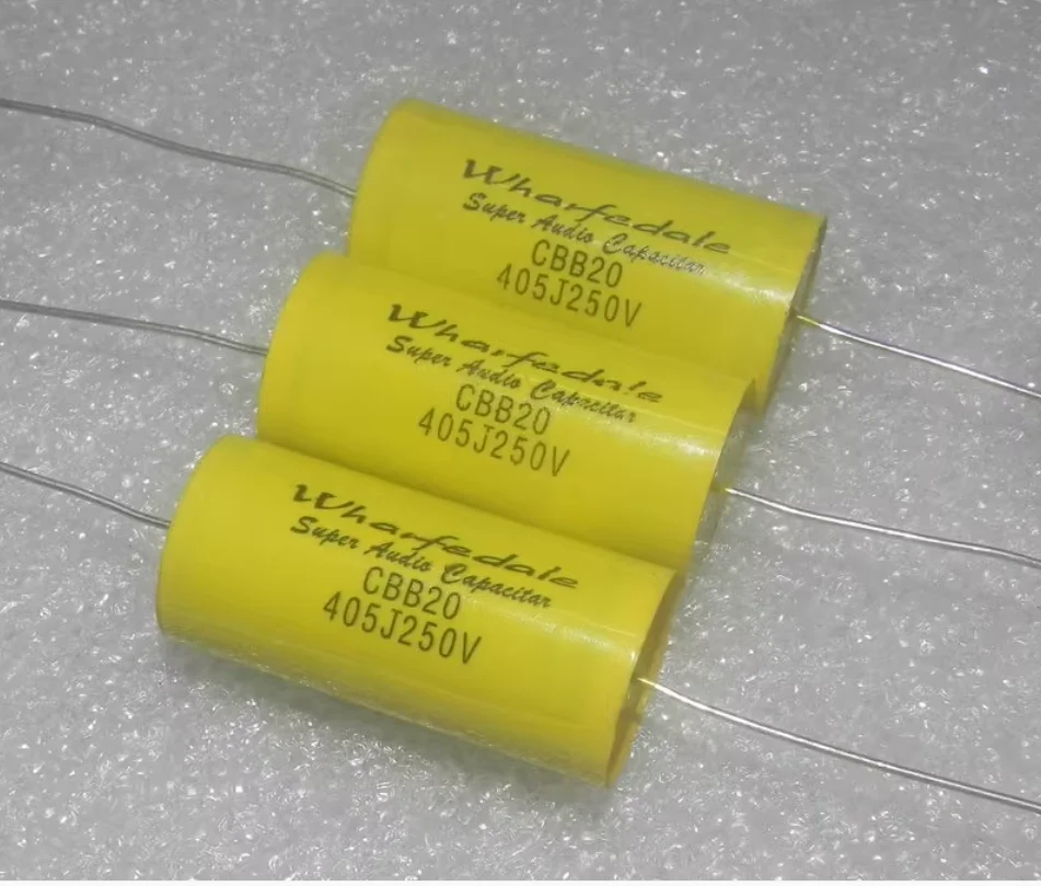 

3PCS/LOT 250V 4UF 405J 4.0J 250VDC CBB20 405J250V Wharfedale Customized Low-pass Film Capacitor