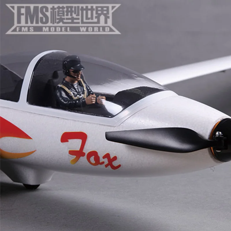 Fms 2320mm large wingspan Fox V2 remote control glider aircraft model electric remote control aircraft fixed wing foam machine