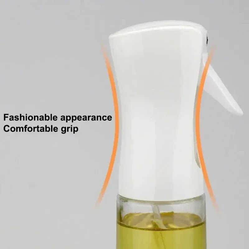 1pc 300ml Oil Spray Bottle Kitchen Cooking Olive Oil Dispenser Camping BBQ Baking Vinegar Soy Sauce Sprayer Containers