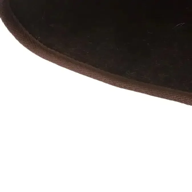 

Sauna Felt Hats Sauna Bathwool Hat 34*26*0.3CM Banya Room Vaporarium Hats Brown Hat Sauna Hat Woollen Portable