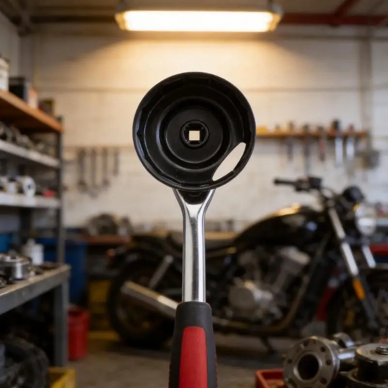 M76E Kompakter Motorrad-Ölfilter-Entfernerschlüssel für Fahrräder mit 76 mm Innendurchmesser – Detail 7