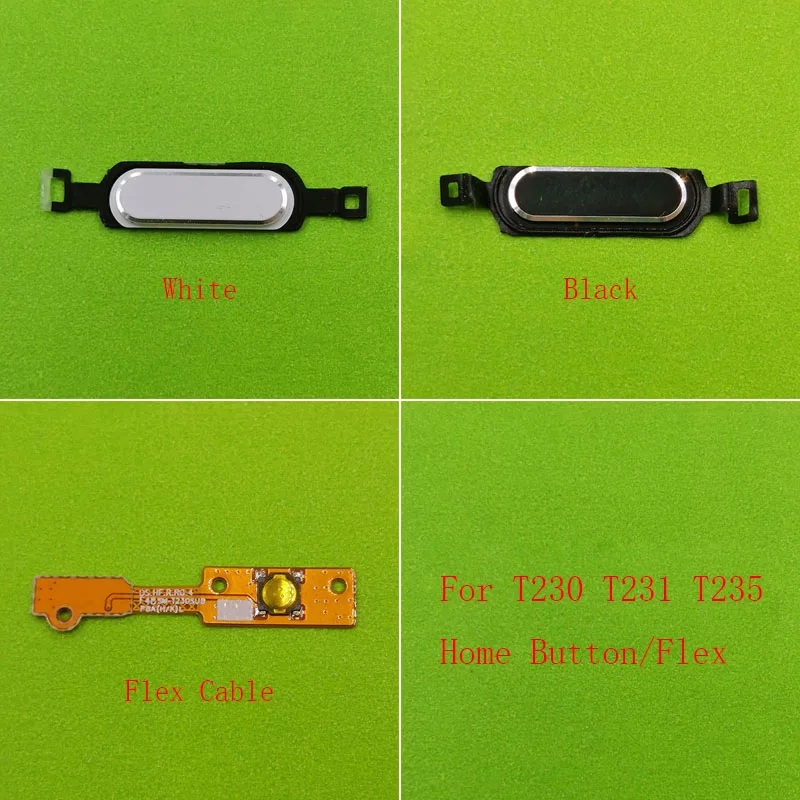 1Pcs Home Button Return Flex Cable Ribbon For Samsung Galaxy SM-T230 T231 Tab 4 7.0 T235 Menu Key Replacement Parts