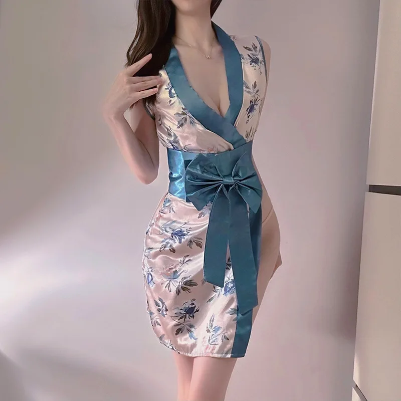 セクシーランジェリー新作2024和風着物蝶々セクシーレースクラシックピュアディザイアユニフォーム脱げないセットセクシーレディースコスチュームxxx